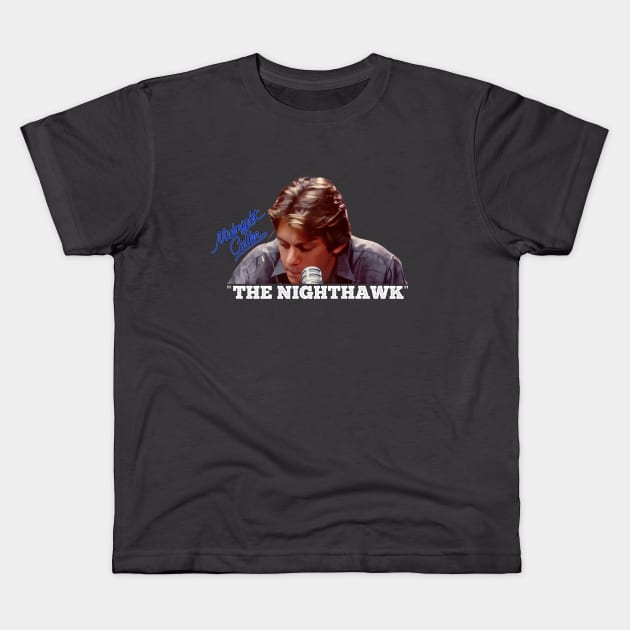 Midnight Caller -"The Nighthawk" - 80s/90s Tv Show Kids T-Shirt by wildzerouk